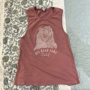 Pink big bear lake California tank